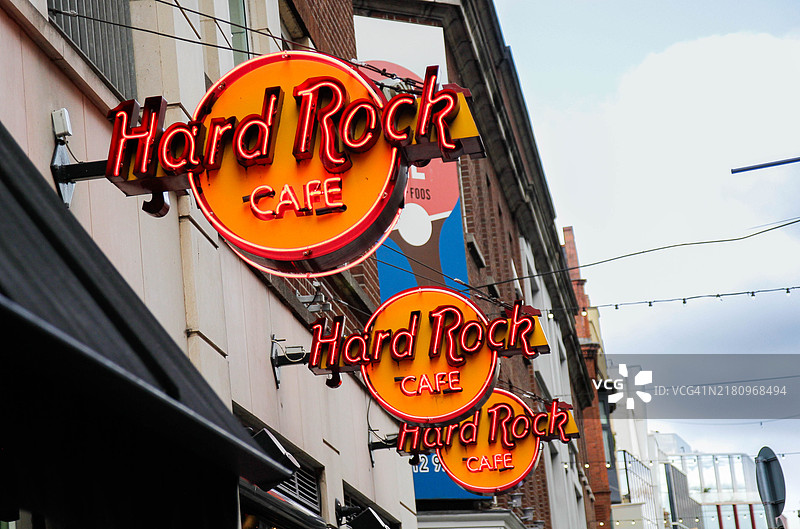 都柏林硬石咖啡馆，爱尔兰图片素材