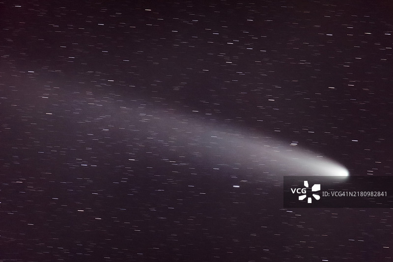 来自法国的Tsuchinshan-ATLAS彗星图片素材