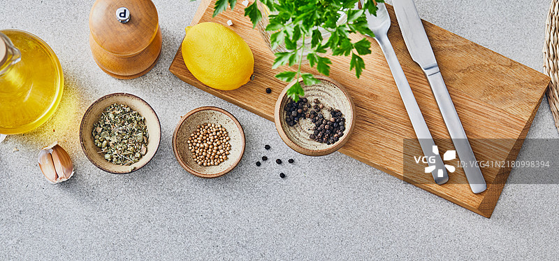 新鲜烹饪背景图片素材