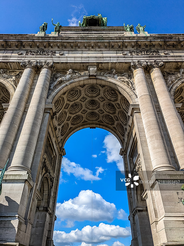 在辛坎特奈公园的凯旋门（Arc de Triomphe）图片素材