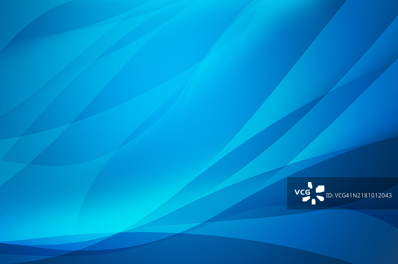 蓝色背景波浪纹理抽象科技背景图片素材