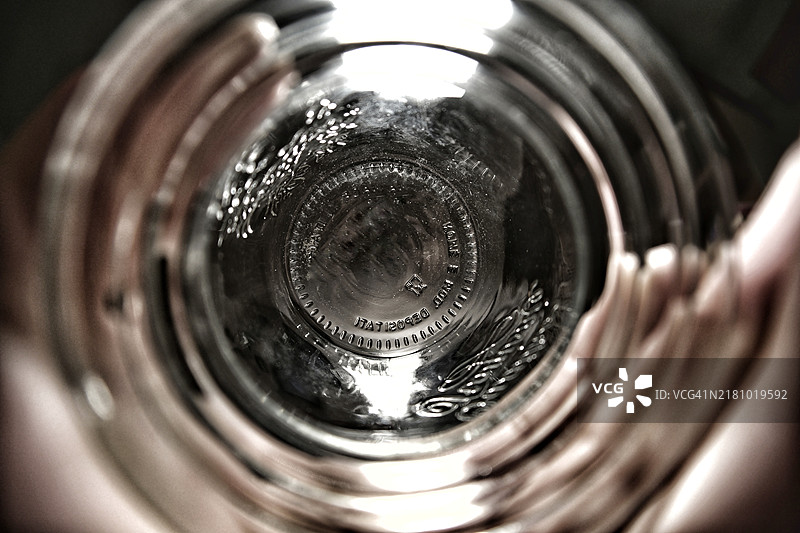 玻璃罐内部图片素材