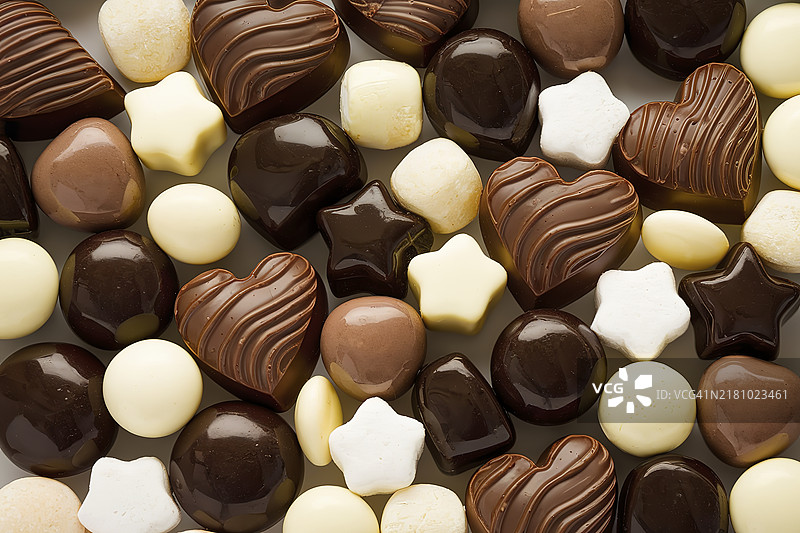 马卡龙特写镜头图片素材