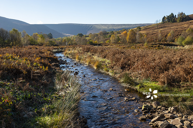 朗登代尔克劳登布鲁克的秋色图片素材