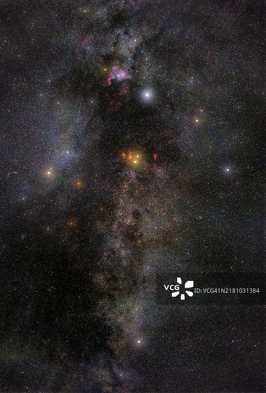 太空中的天鹅座图片素材