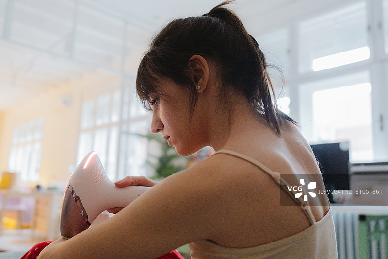 居家激光脱毛图片素材