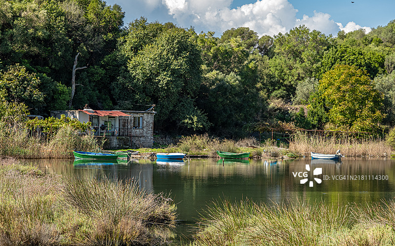 布特林特泻湖图片素材