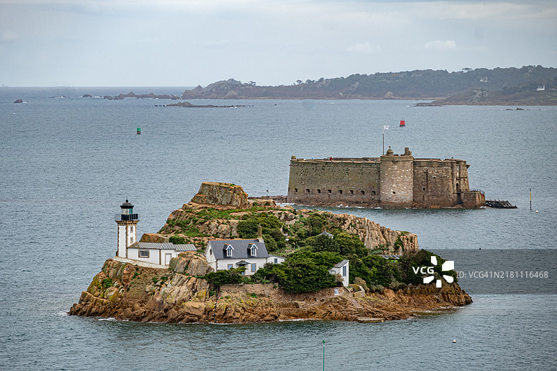 堡垒与灯塔图片素材