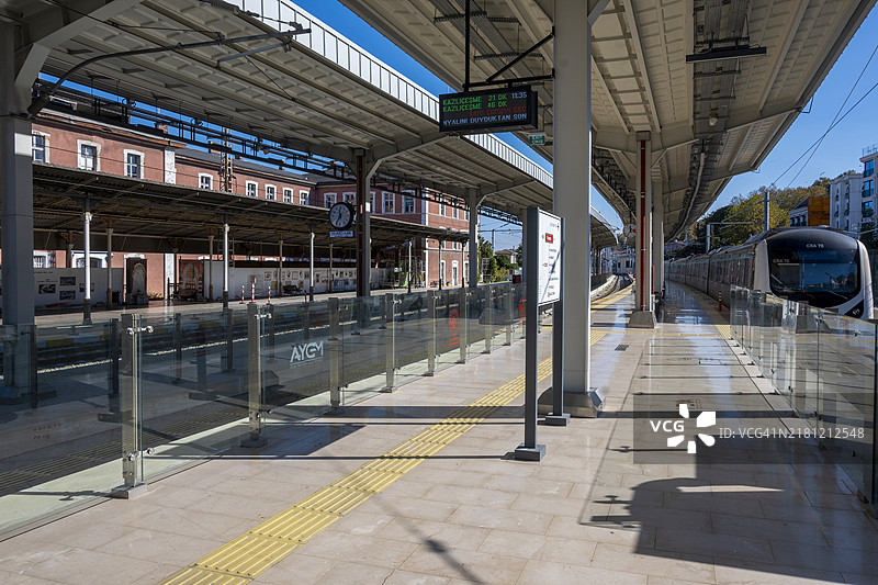 西尔凯吉火车站，伊斯坦布尔，西尔凯吉。图片素材
