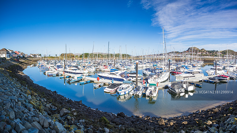 康威码头全景图片素材