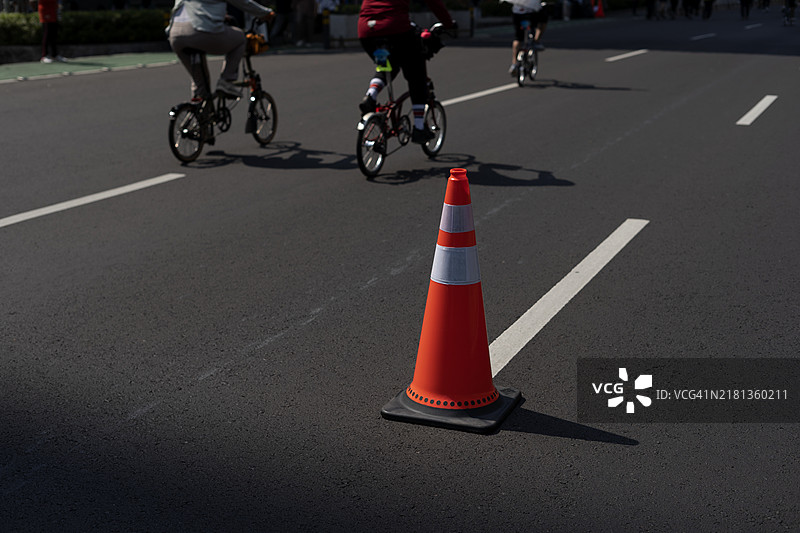 雅加达无车日图片素材