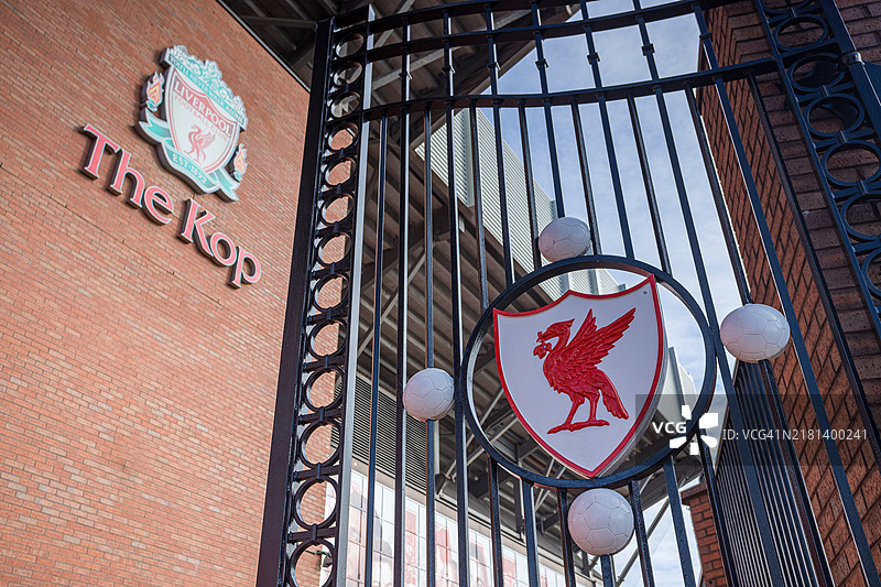 佩斯利大门上的肝鸟图片素材