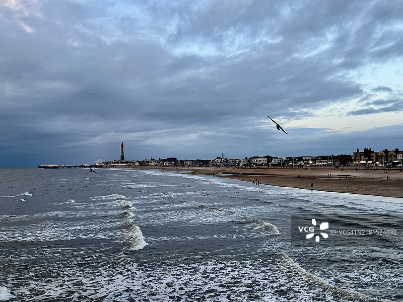 布莱克浦海滩图片素材