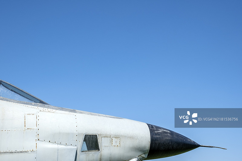 飞机机头侧面细节图图片素材