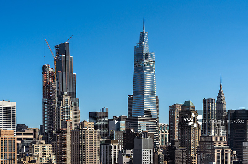 纽约中城办公大楼图片素材