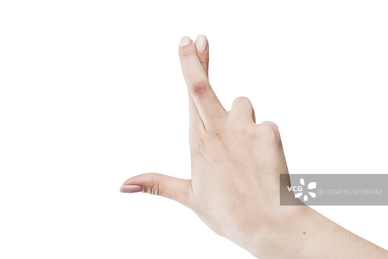 交叉手指的手部图片素材