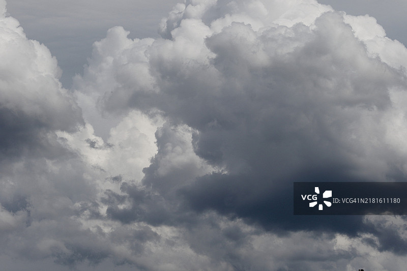 加拿大魁北克省的暴风云图片素材