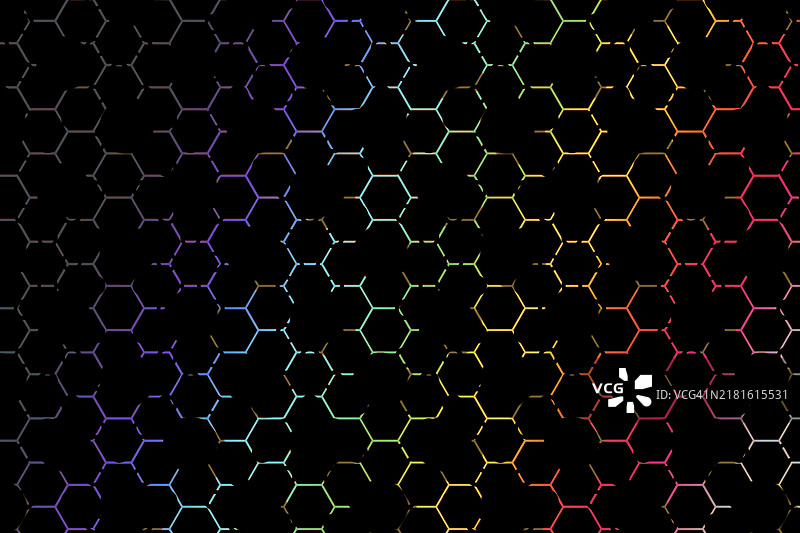 六边形图案蜂窝背景纹理图片素材