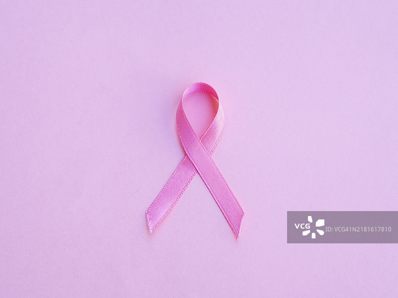 粉色丝带背景俯视图图片素材