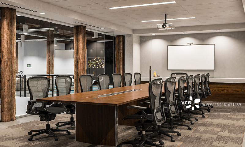 现代会议室图片素材