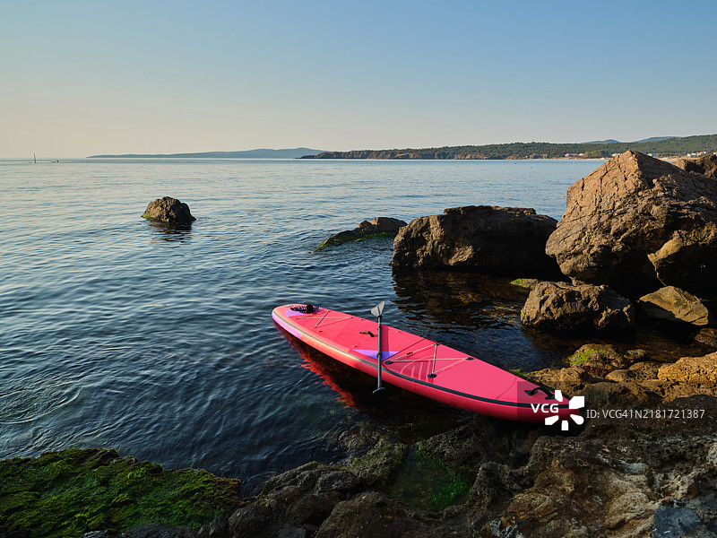 SUP冲浪图片素材