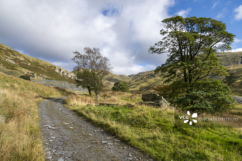 英格兰坎布里亚郡湖区肯特米尔图片素材