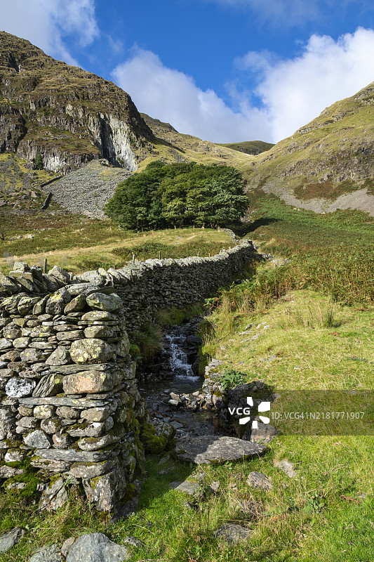 英格兰坎布里亚郡湖区肯特米尔图片素材