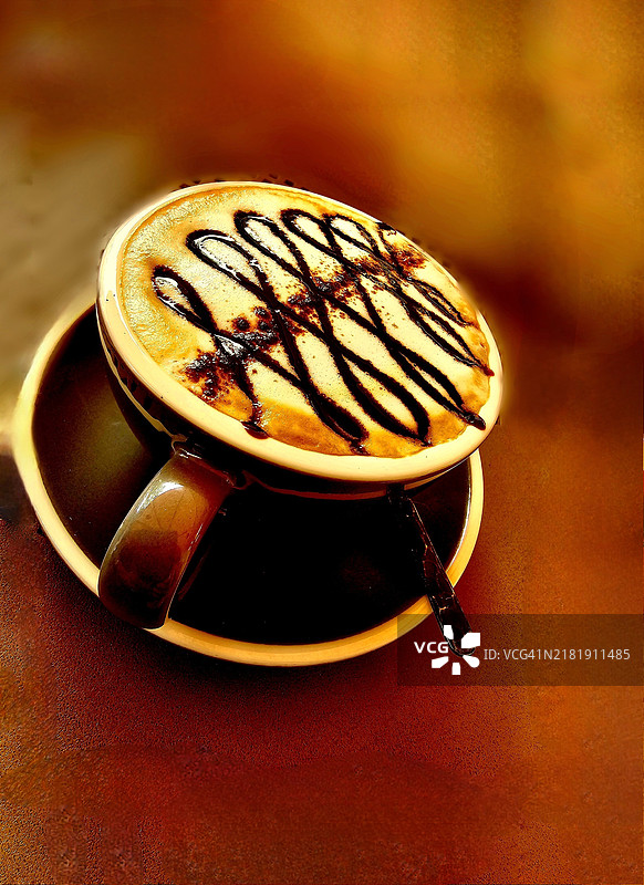 卡布奇诺图片素材