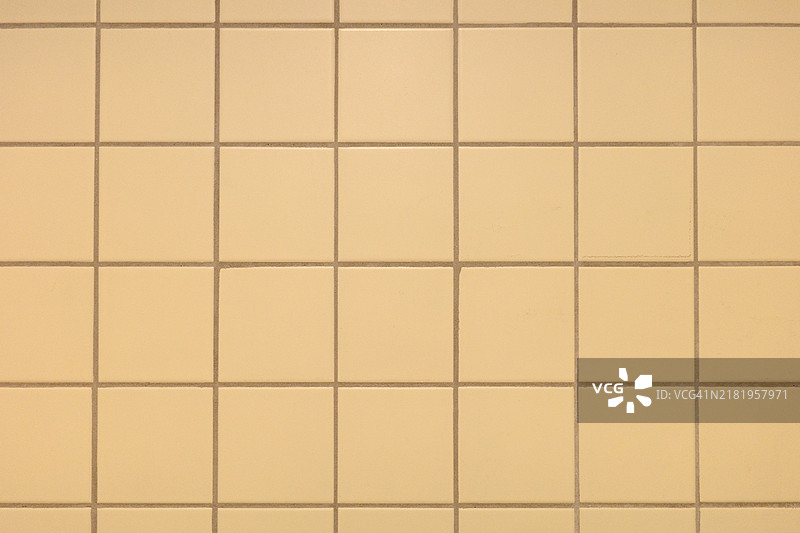 黄色米色陶瓷砖的特写镜头图片素材