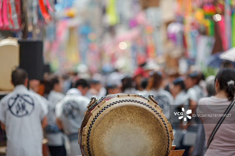 浅草的七夕节图片素材