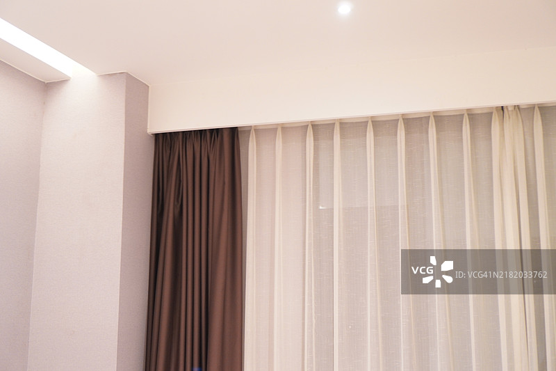 窗帘轨道图片素材