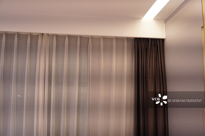 窗帘轨道图片素材