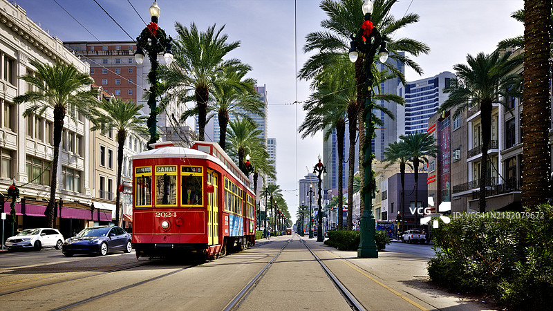 新奥尔良法国区，杰克逊广场图片素材