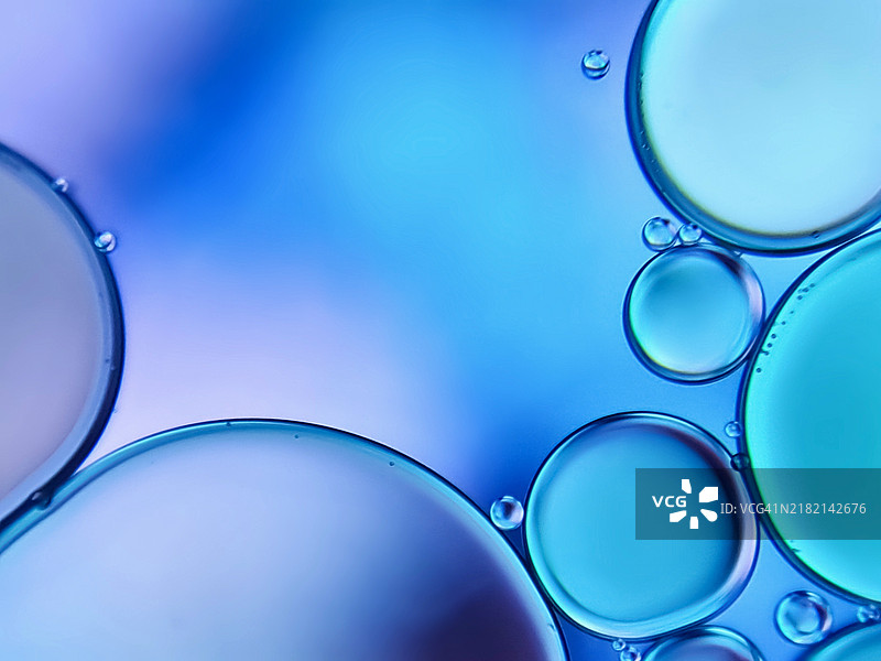 气泡特写图片素材