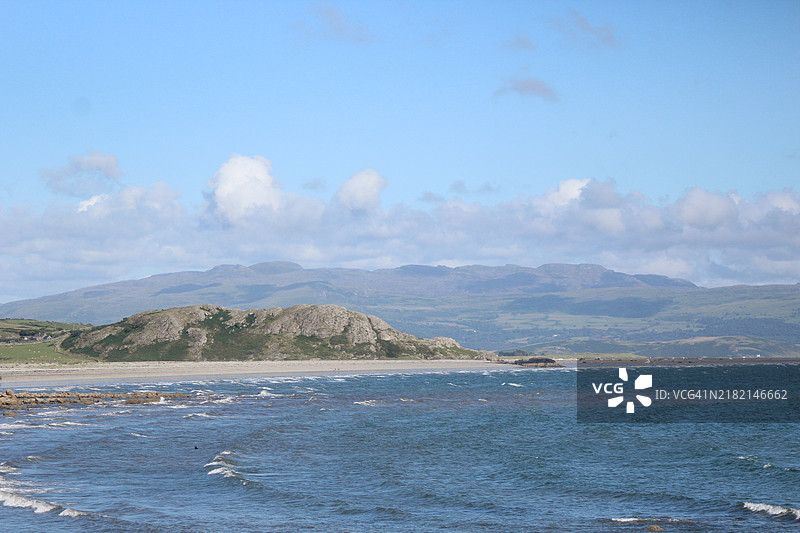 海洋与天空的美丽景色图片素材