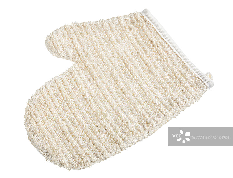 新洗脸巾，背景为白色图片素材