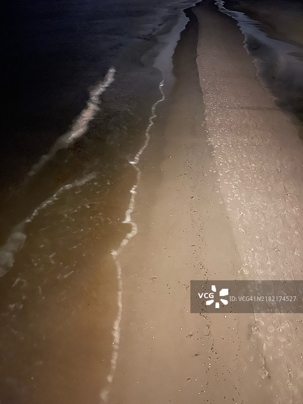 德国阿尔布克海滩的美丽景色图片素材