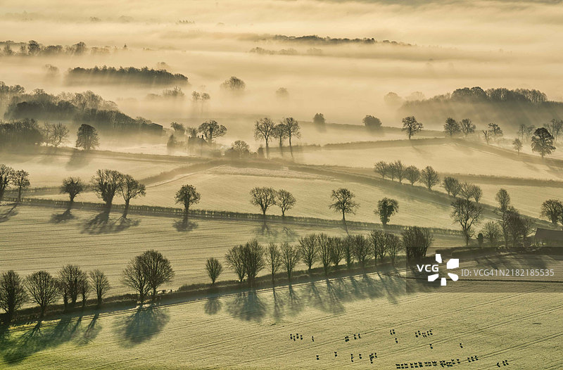 佩尔西谷晨光图片素材