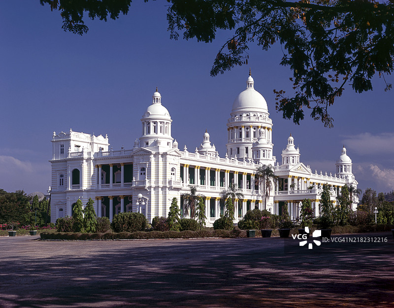 印度卡纳塔克邦迈索尔的拉利特马哈宫，阿肖克集团的豪华酒店，亚洲图片素材