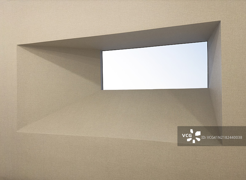 墙壁上的方形开口图片素材