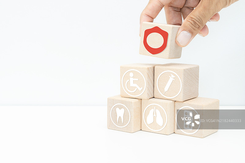 健康保险、医疗保险业务和投资图片素材