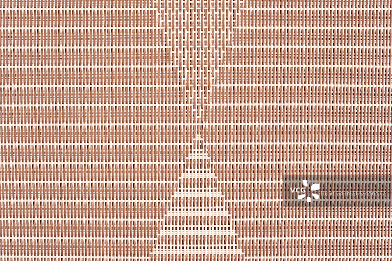 编织皮革的棕色纹理，作为抽象背景。图片素材