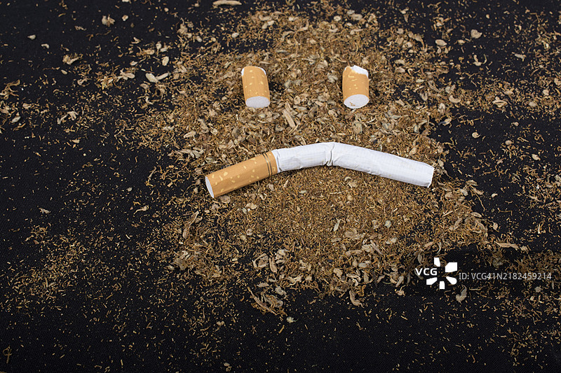 世界无烟日海报，倡导拒绝吸烟的理念图片素材