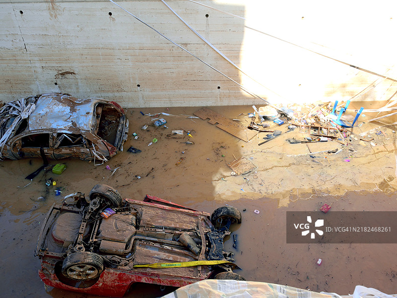 瓦伦西亚的洪水图片素材