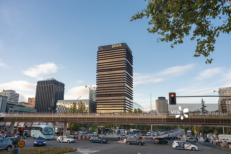 马德里BBVA大厦图片素材