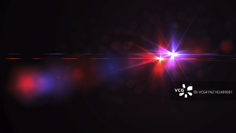 抽象背景，带有太空中的光线，3D渲染计算机生成的背景图片素材