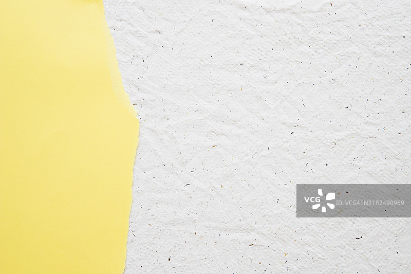 黄色纸张，白色旧纹理背景图片素材