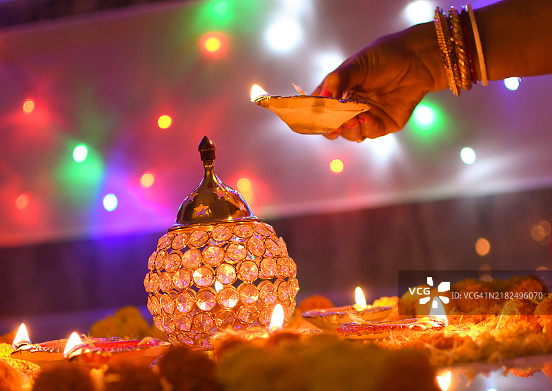 排灯节装饰图片素材