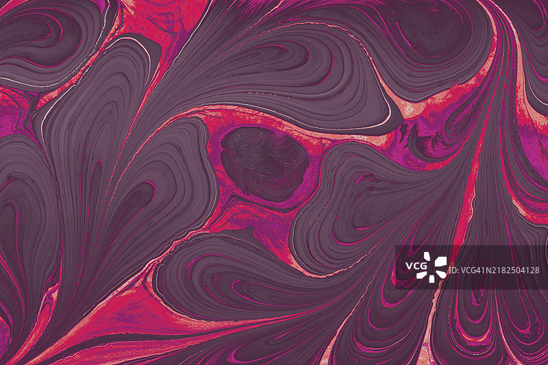 抽象大理石花卉图案，适用于面料和瓷砖设计。背景纹理。图片素材