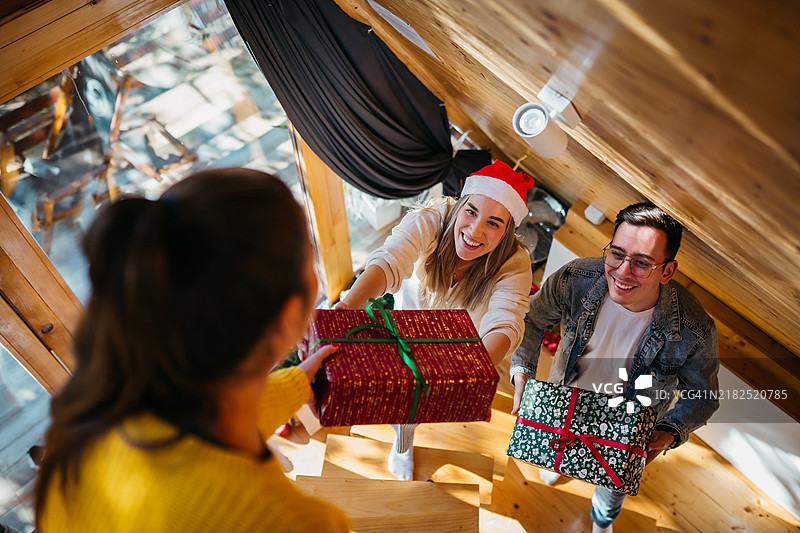 准备迎接圣诞节图片素材